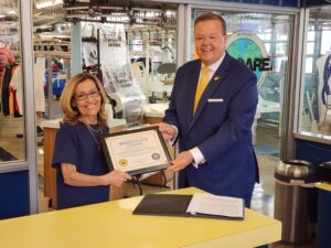 Massullo's Cleaners inducted into WV Centurion Chamber of Commerce